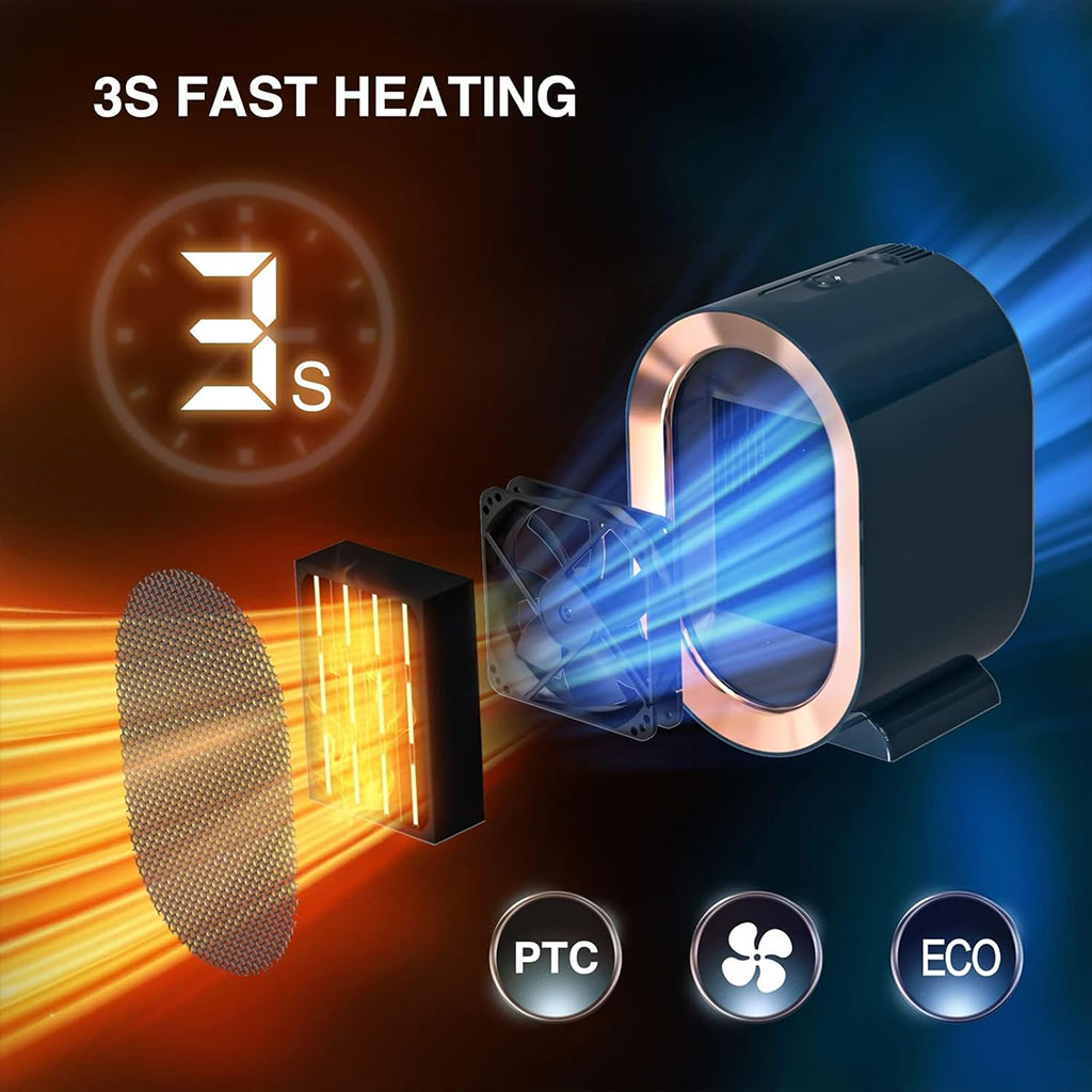 سخان كهربائي محمول - الصورة 5