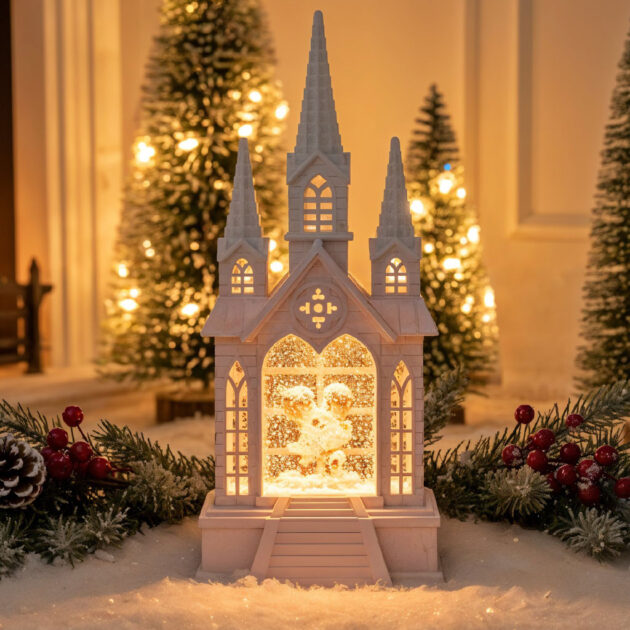 ديكور قلعة الثلج