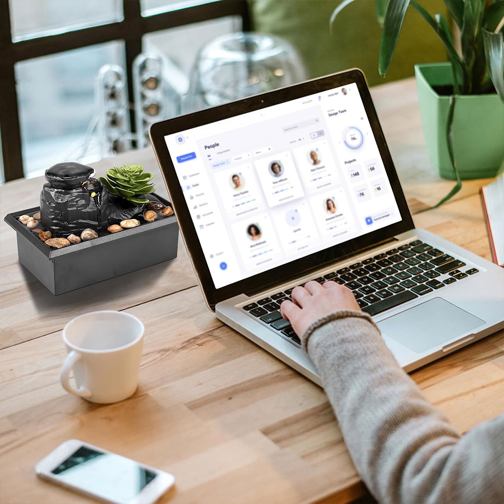 Fontaine à eau cascade - الصورة 5