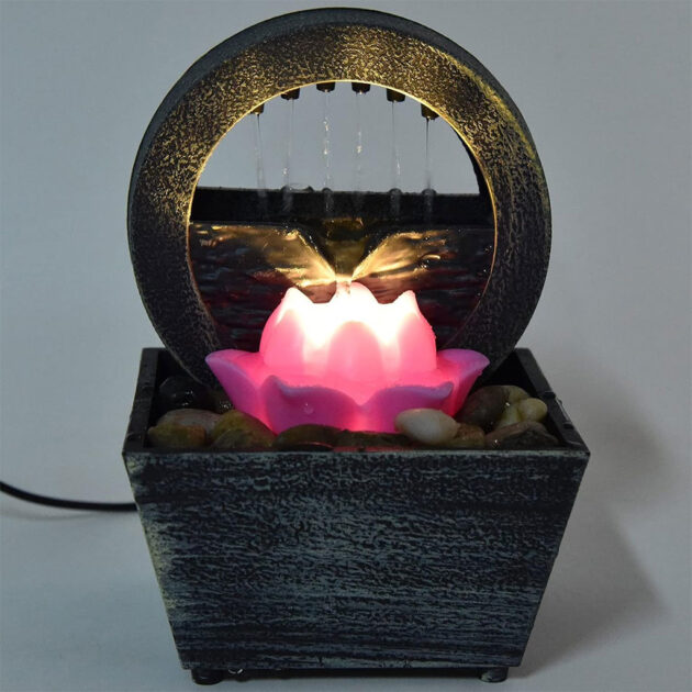 Fontaine à eau cascade