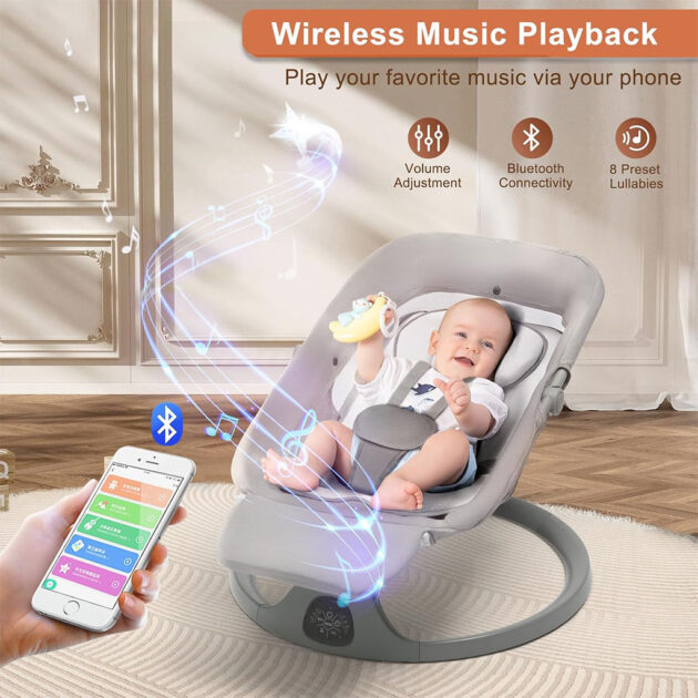 سرير هزاز للأطفال