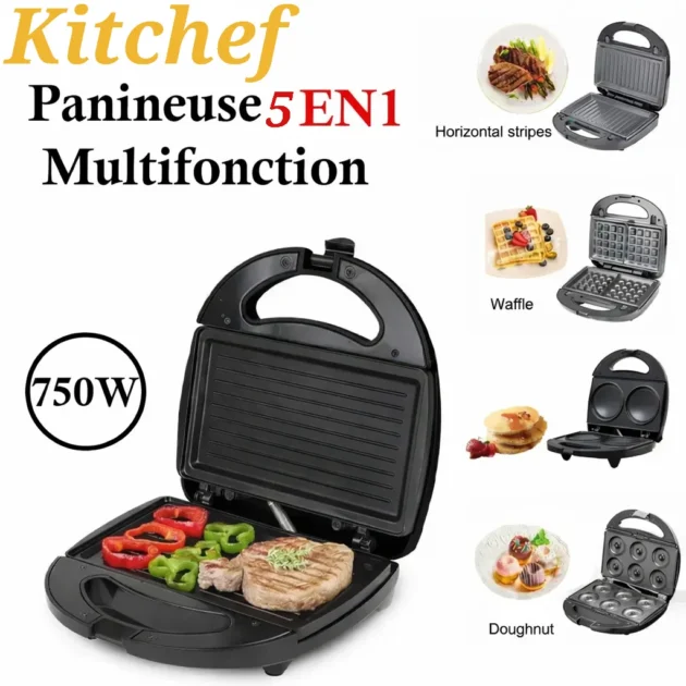 Panineuse 5in1 Kitchef