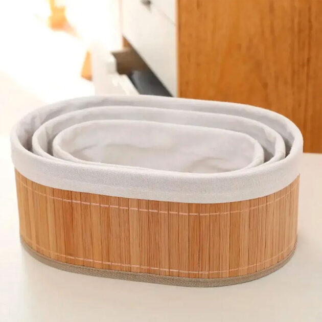 Ensemble de 3 paniers