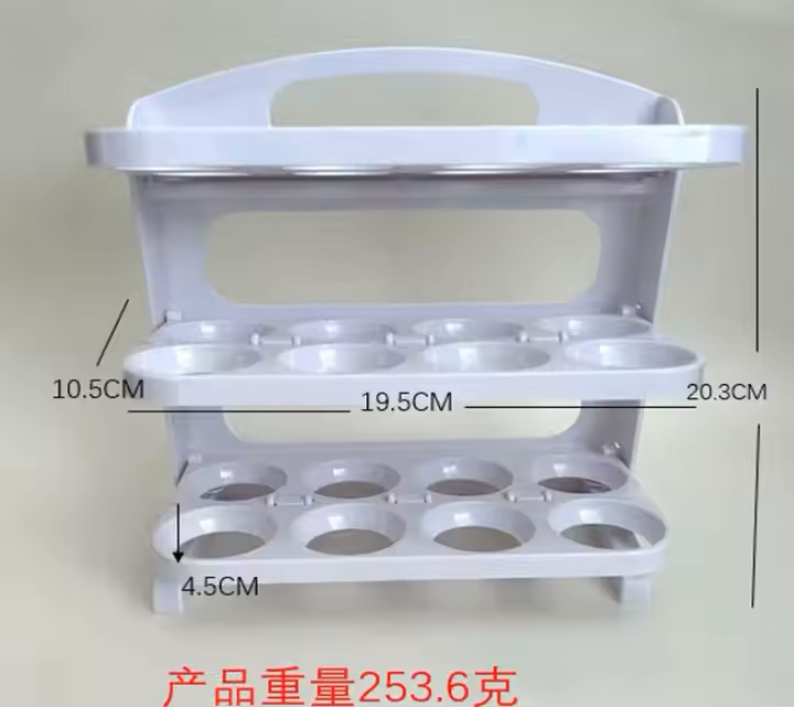 حاملة بيض بلاستيكية - الصورة 5