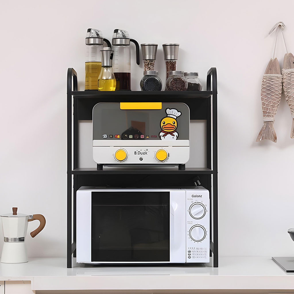 منظم أغراض وحامل ميكروويف - الصورة 2