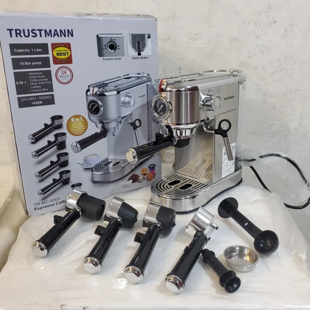 Cafetière 6en1 inox