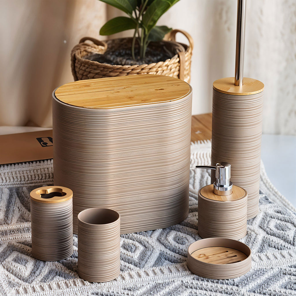 طقم أدوات الحمام من 6 قطع - الصورة 5