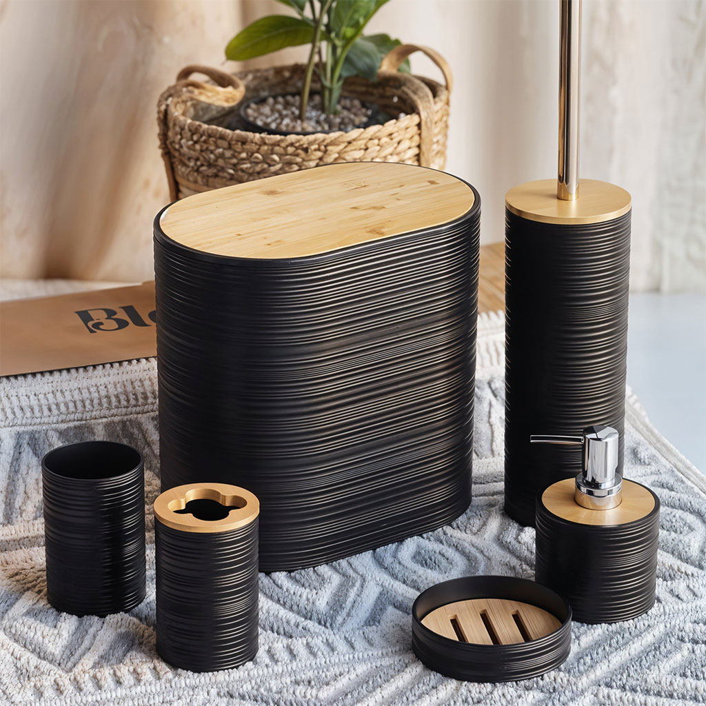 طقم أدوات الحمام من 6 قطع