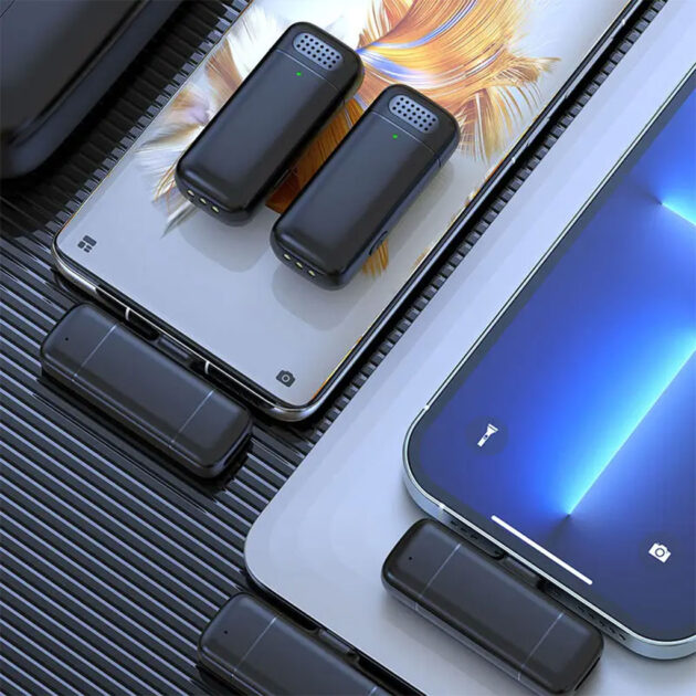 ميكروفون إحترافي مزدوج