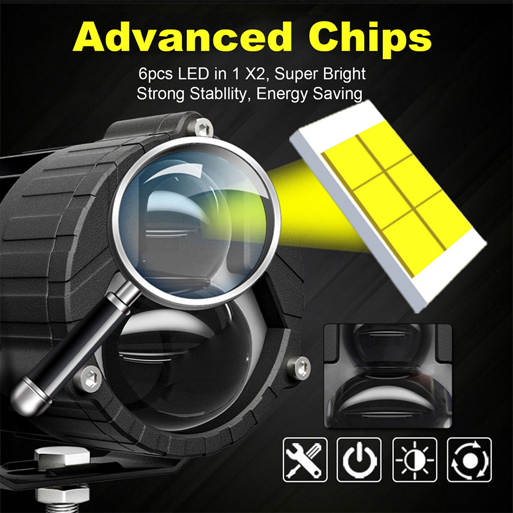 مصابيح دراجة نارية - الصورة 2