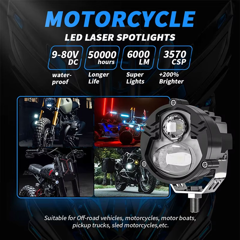 مصابيح دراجة نارية - الصورة 4