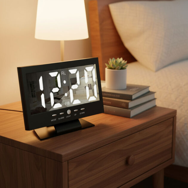 ساعة منبه رقمي