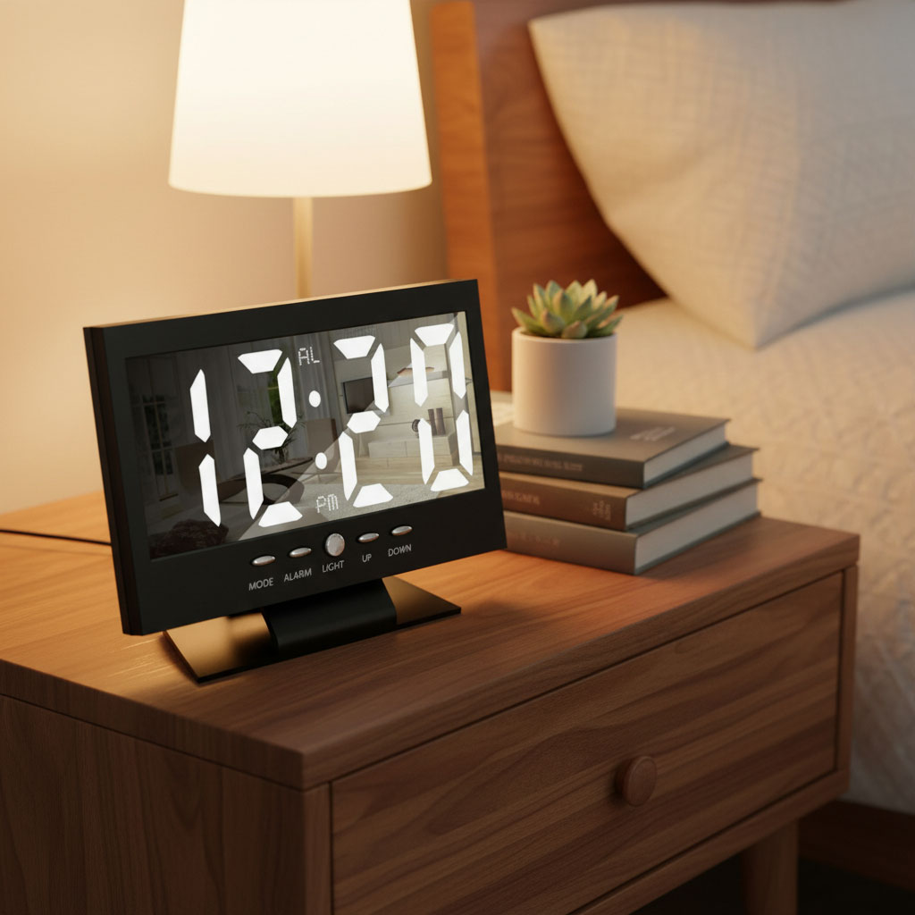 ساعة منبه رقمي