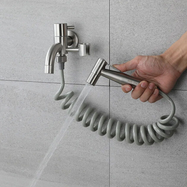 رشاش مع صنبور