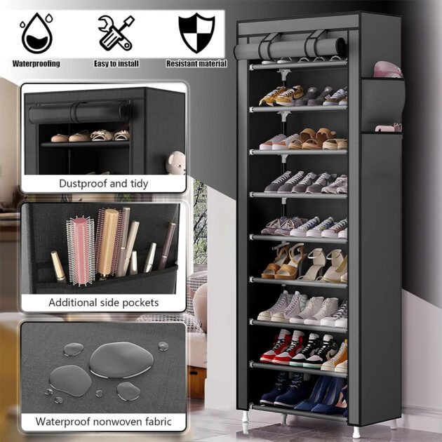 حامل و منظم الأحذية