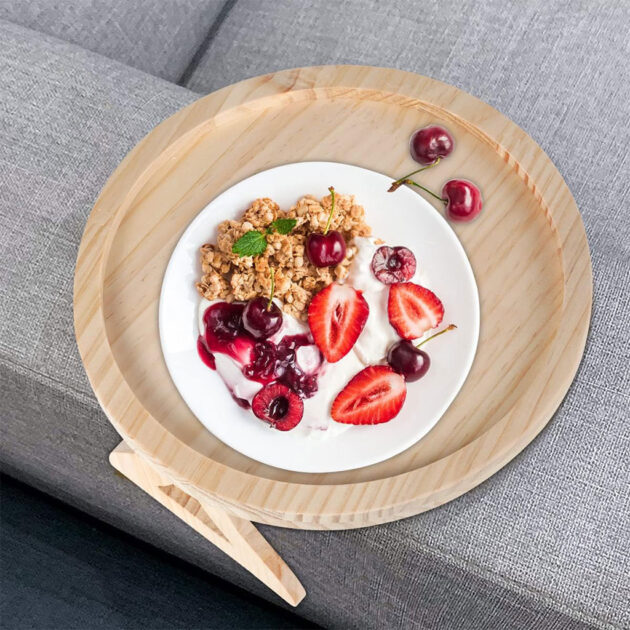 صينية مسند ذراع للأريكة