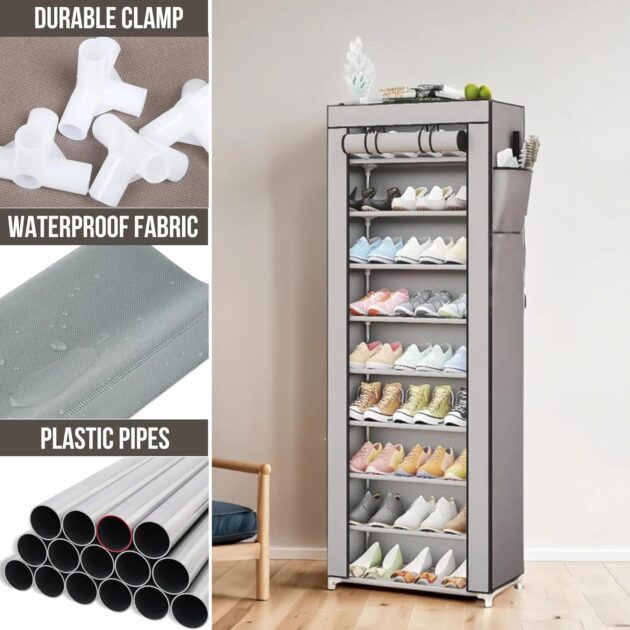 خزانة أحذية 10 طبقات